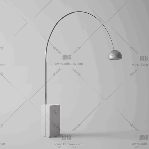 D5落地灯模型下载-1