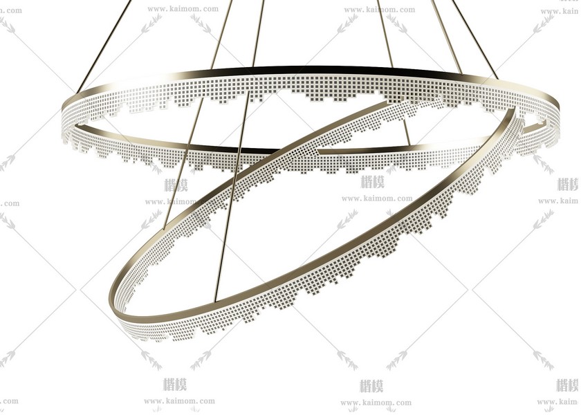 吊灯模型，酷家乐，3Dmax可直接使用-1
