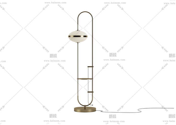落地灯模型，酷家乐，3Dmax可直接使用-1