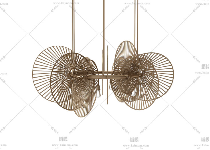 吊灯模型，酷家乐，3Dmax可直接使用-1