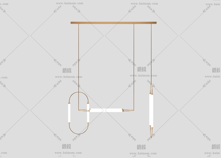 吊灯模型，酷家乐，3Dmax可直接使用-1