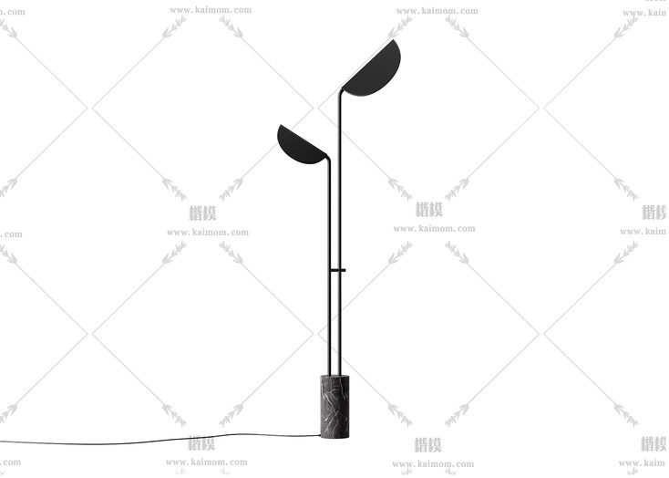 落地灯模型，酷家乐，3Dmax可直接使用-1