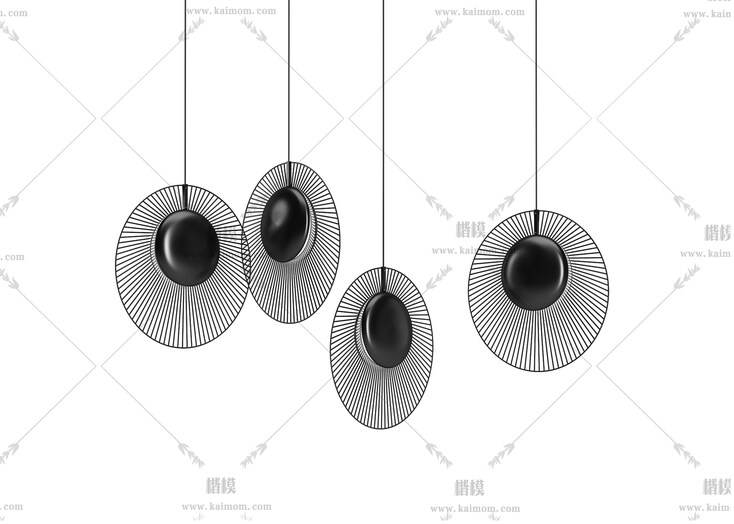 吊灯模型，酷家乐，3Dmax可直接使用-1