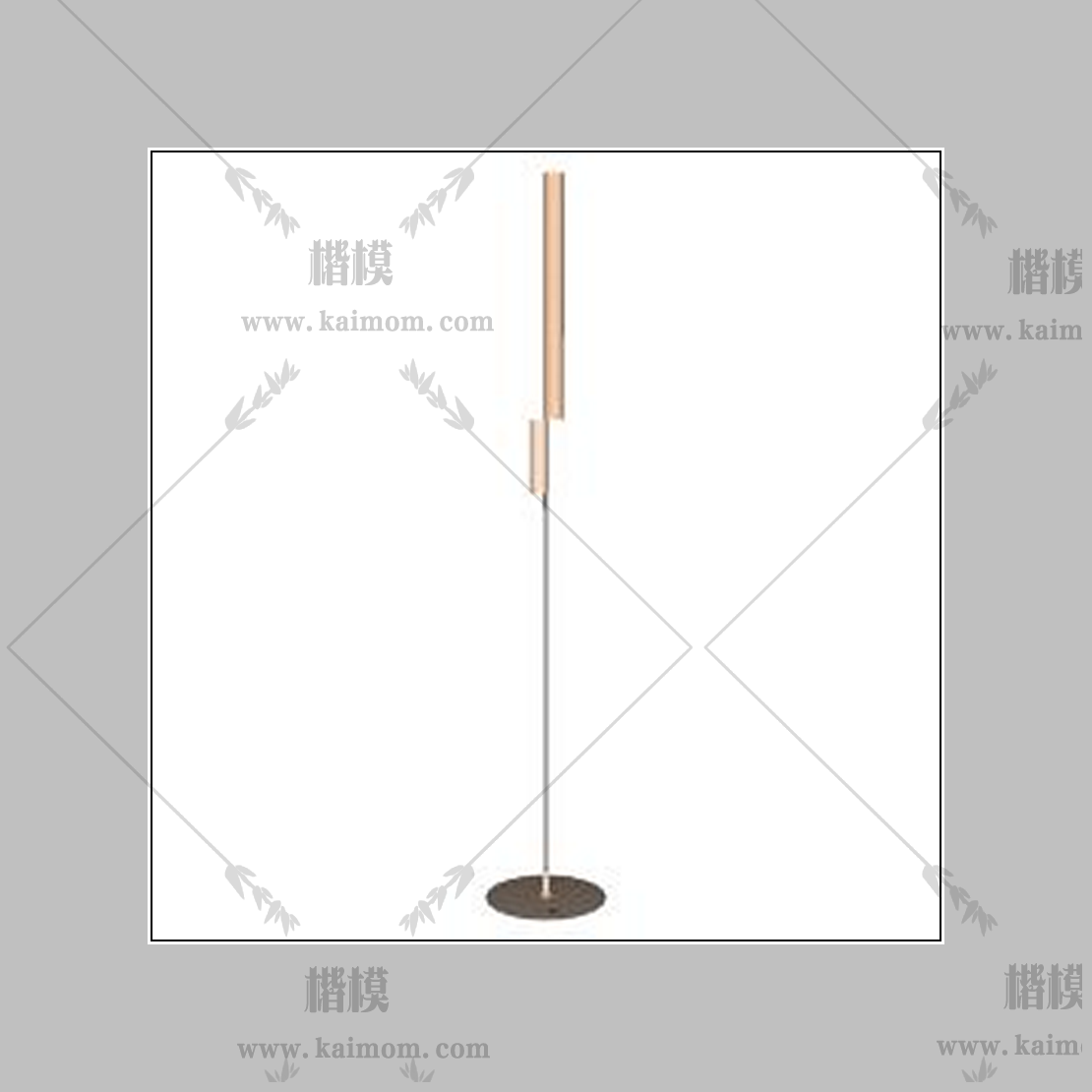落地灯模型下载，材质免调整-1
