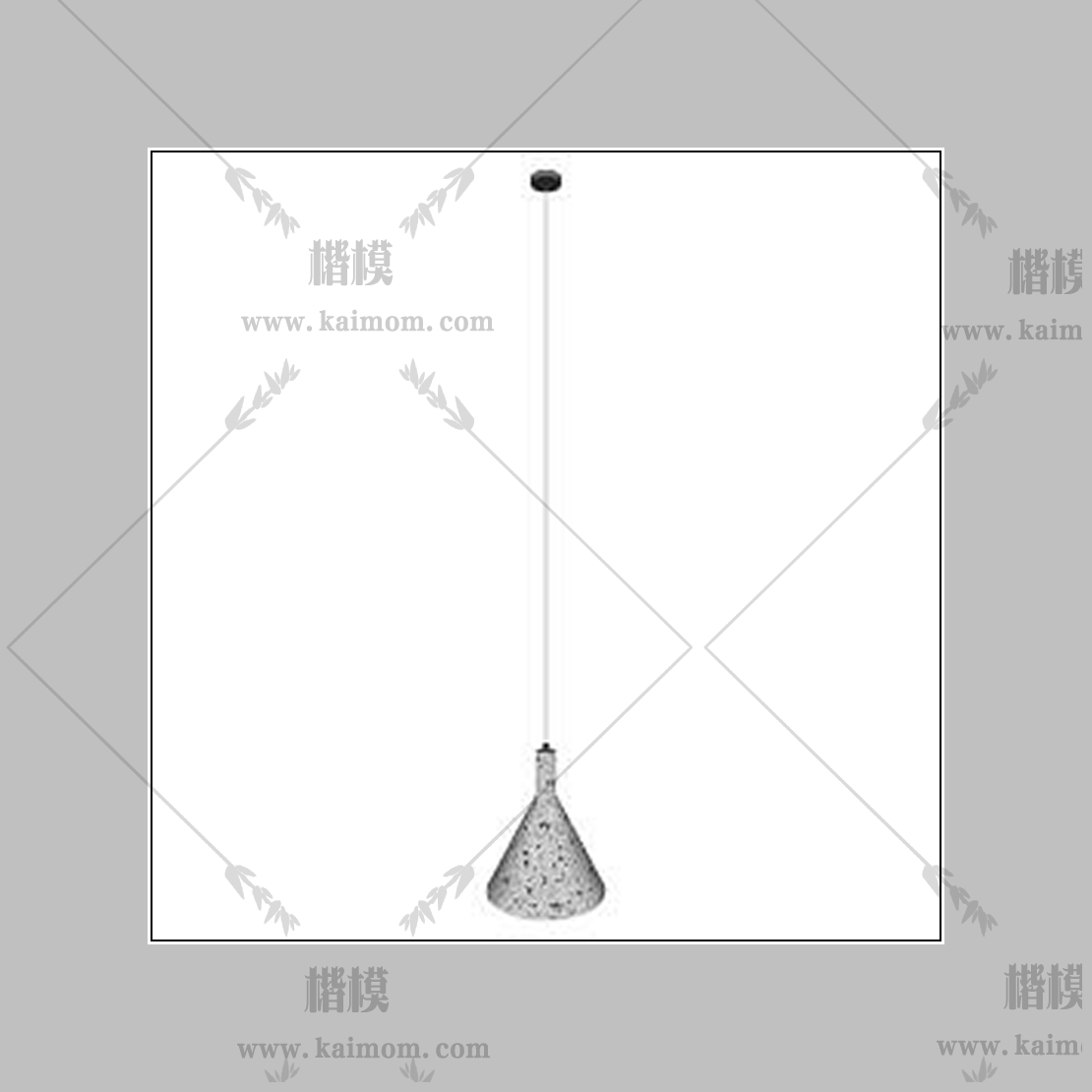 吊灯模型下载，免调整材质-1