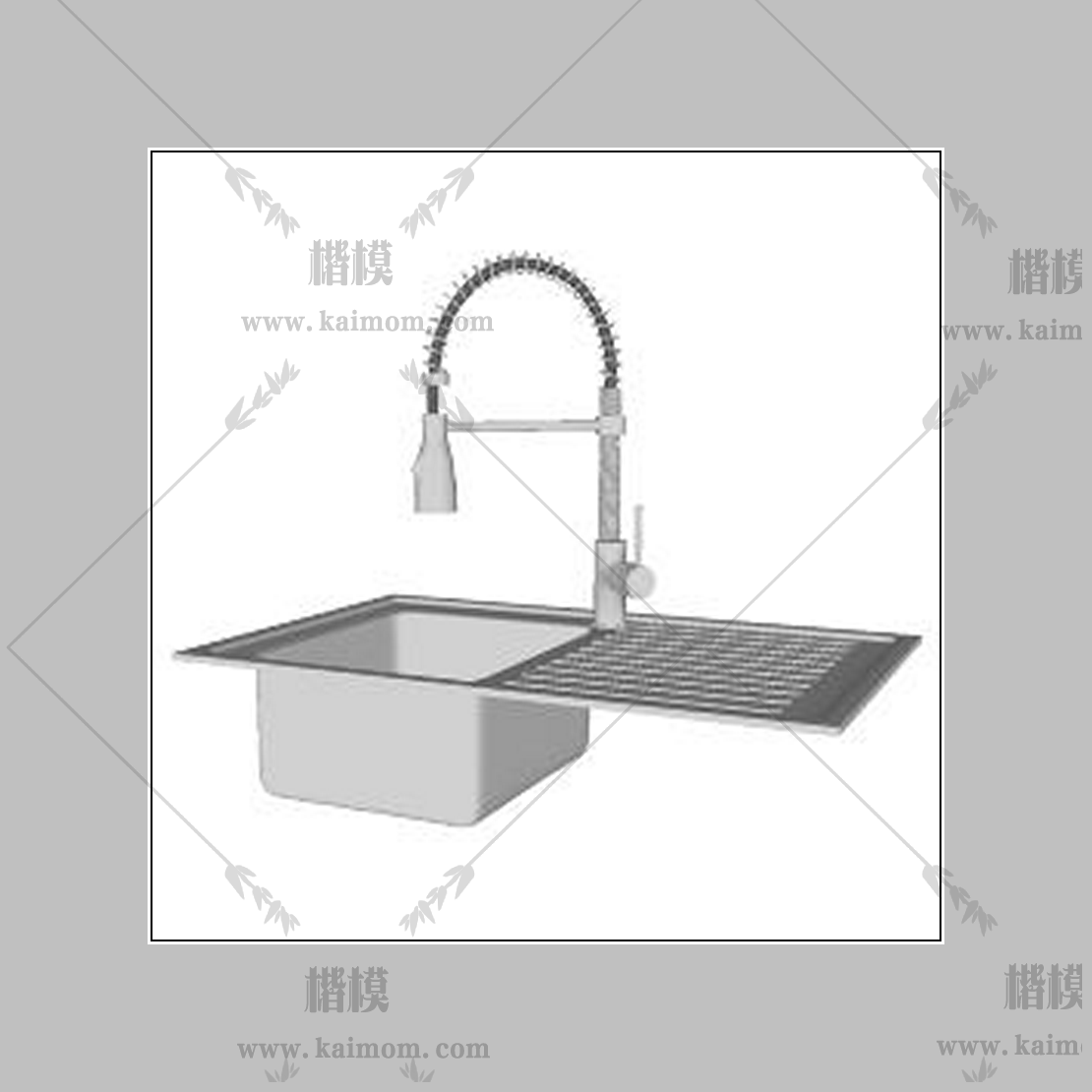 厨房水槽，材质免调整-1