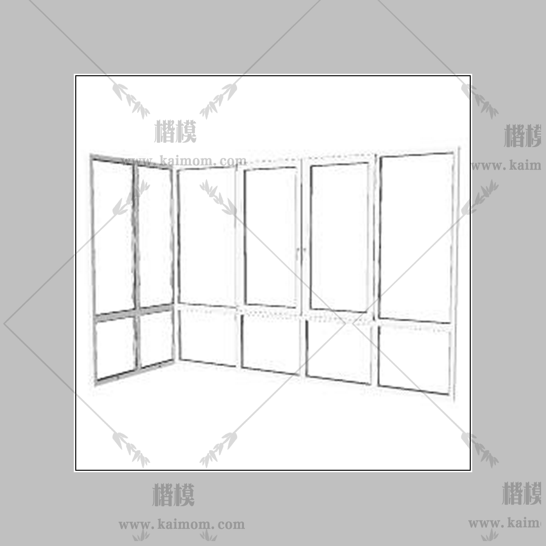 折角推拉窗-1