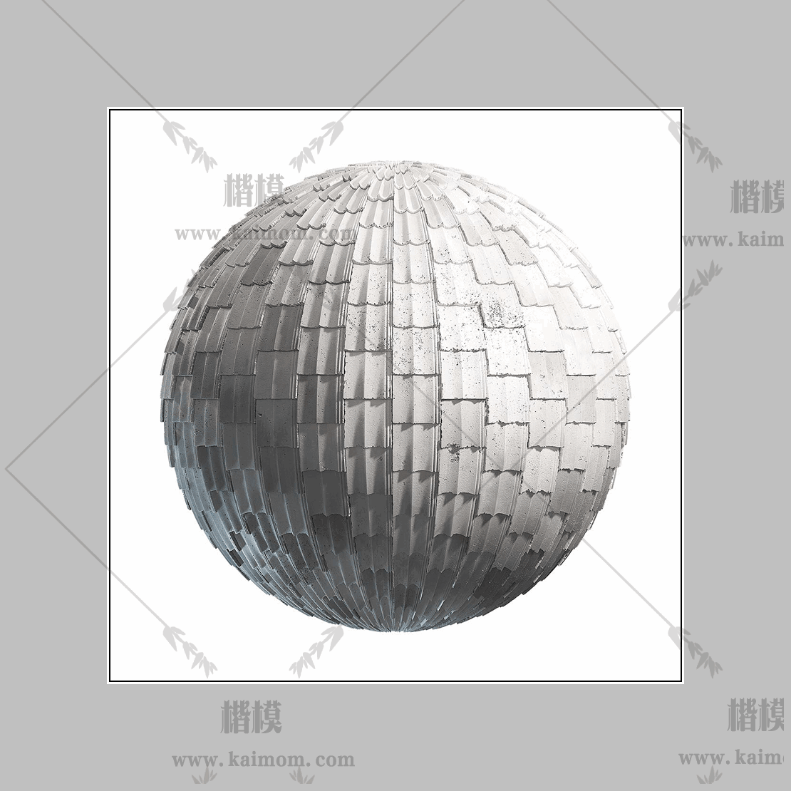 屋面瓦PBR材质下载-1