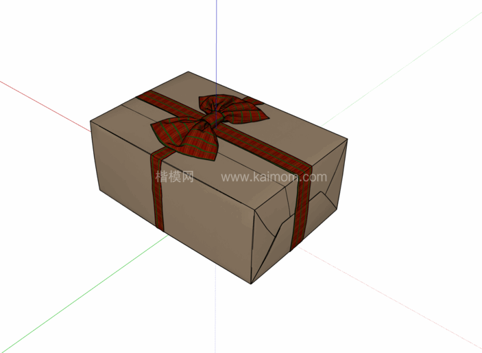 纸箱_木箱_包装盒SU模型下载-1