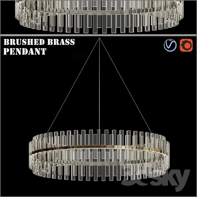 国外吊灯3D模型-1